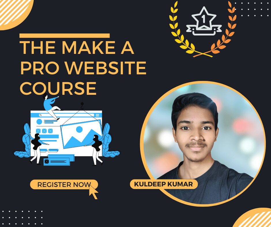 yellow black simple online webinar template