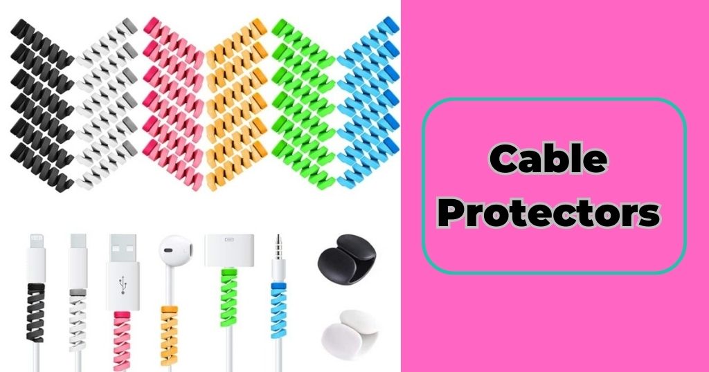 Cable Protectors: utility gadget for college student