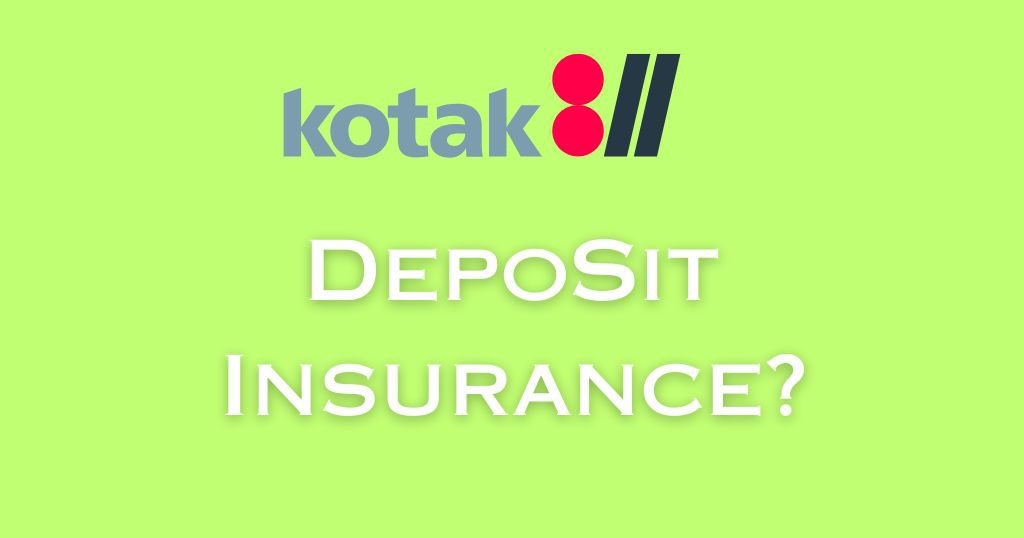 Kotak 811 Deposit Insurance