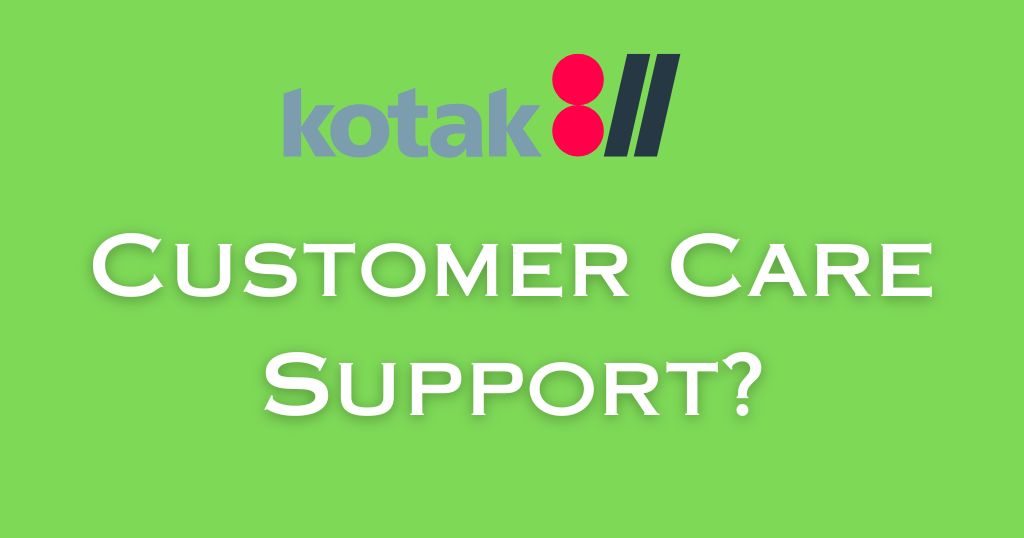 Kotak 811 customer care support 