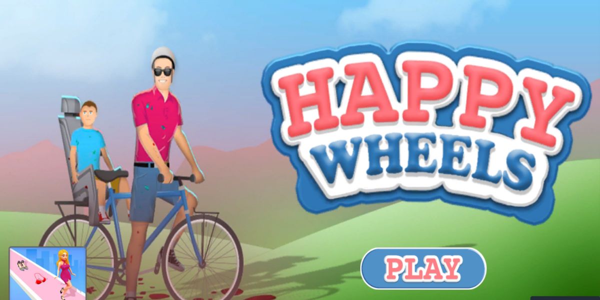 Happy Wheels: One of the best poki games