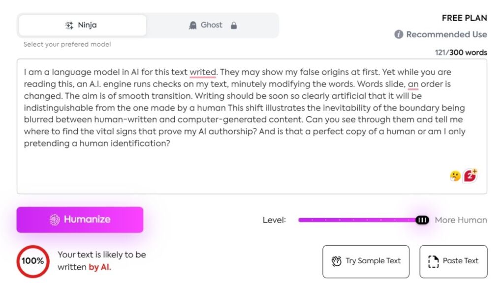 Stealth AI Cotent Humanizer