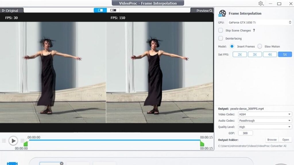 VideoProc Video Enhancer